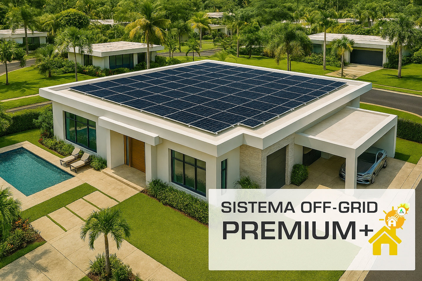 🔋Sistema de Energía Solar Fuera de la Red EG4 Autonomía Total 71.5kWh | PREMIUM+
