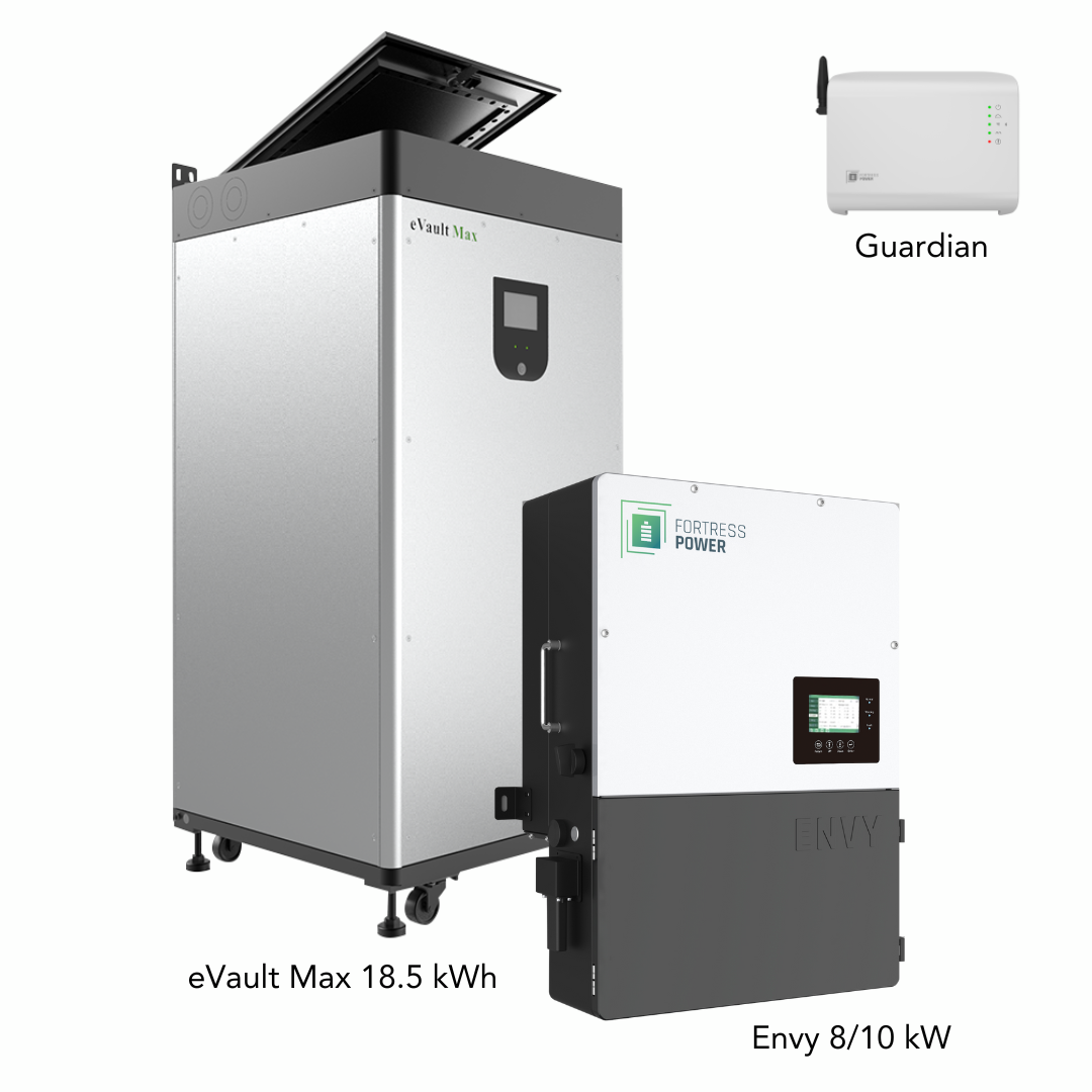 🌞Sistema Solar 100% Fuera de la Red | Fortress Micro Origin 18.5kWh