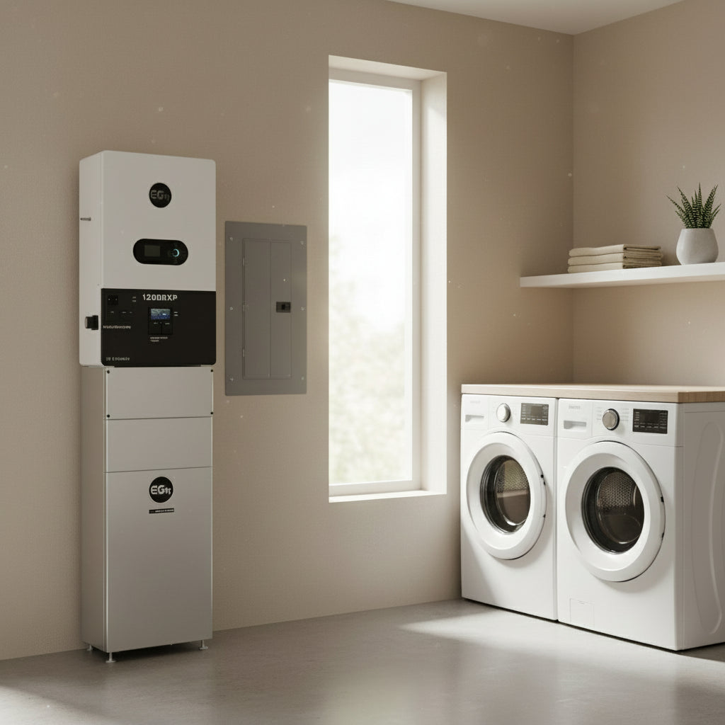 🔋EG4 PowerHouse 12kW – 7.7kW PV – 16kWh LFP | Sistema Solar Autoconsumo