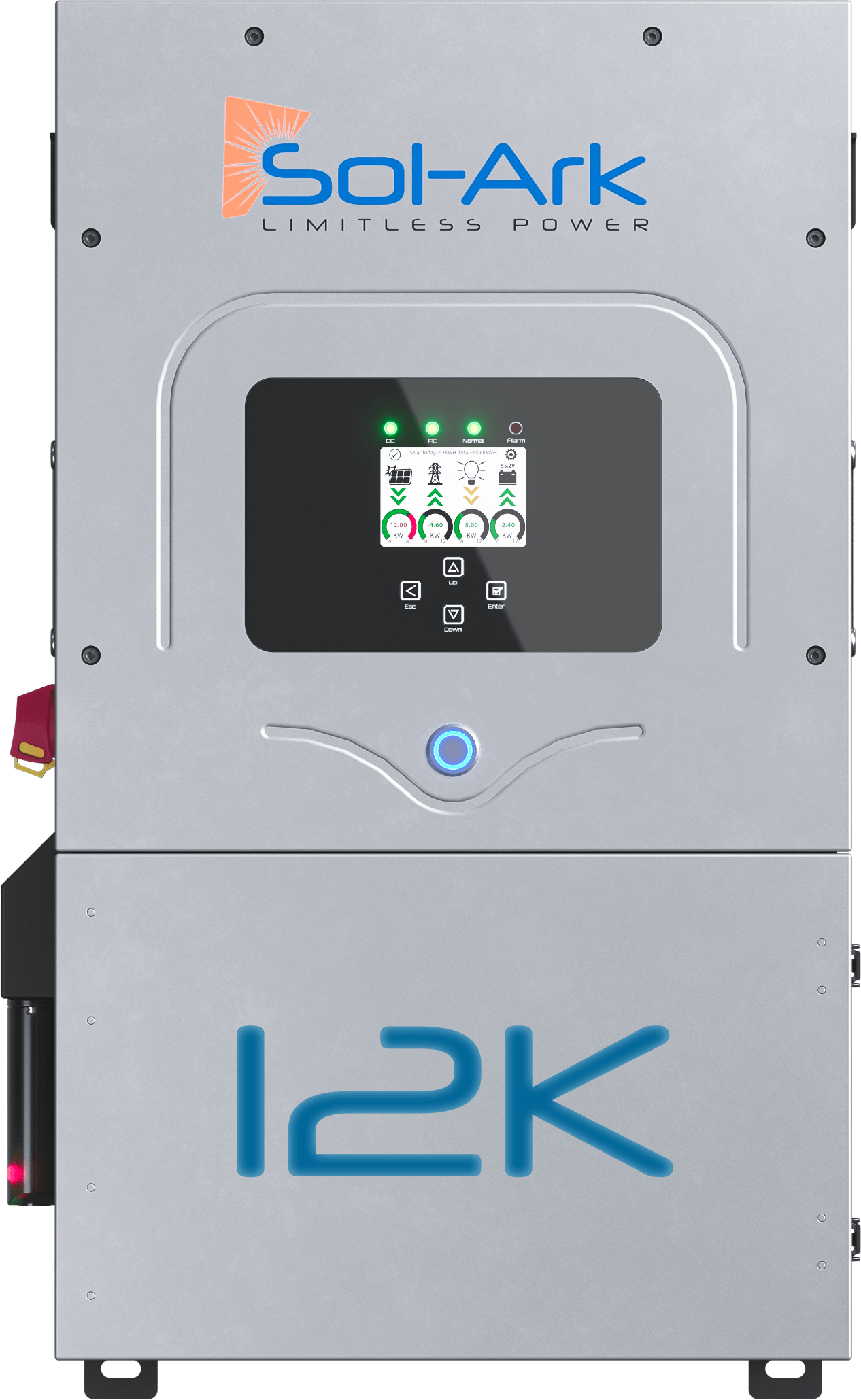 🌞 Sistema Solar Off‑Grid 8.8PV kW + Inversor Sol‑Ark 12 kW + 32.2 kWh LiFePO₄