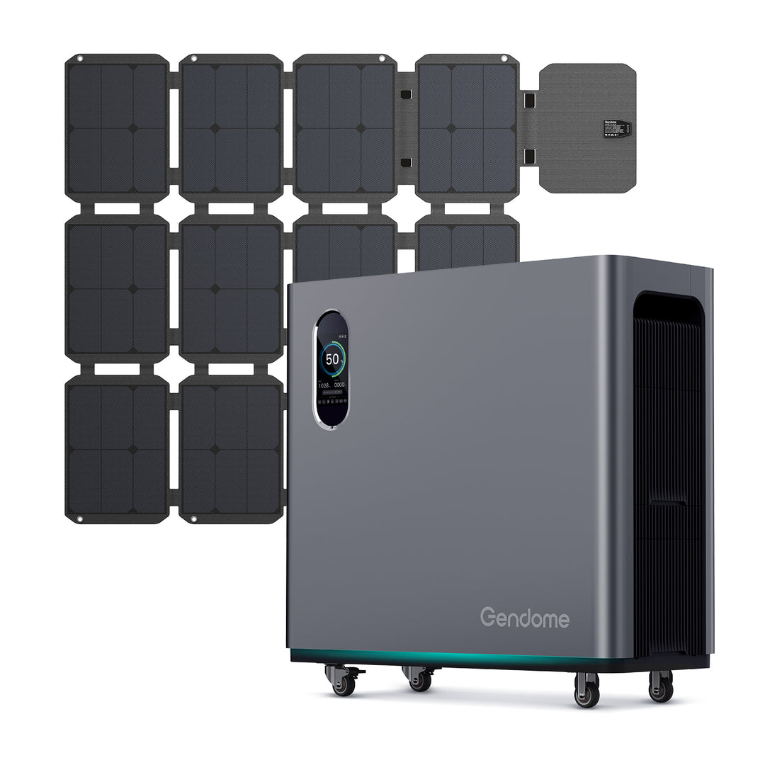 Gendome 3000 Power Station 3000kW Solar Inverter, 3072 kWh Storage Capacity