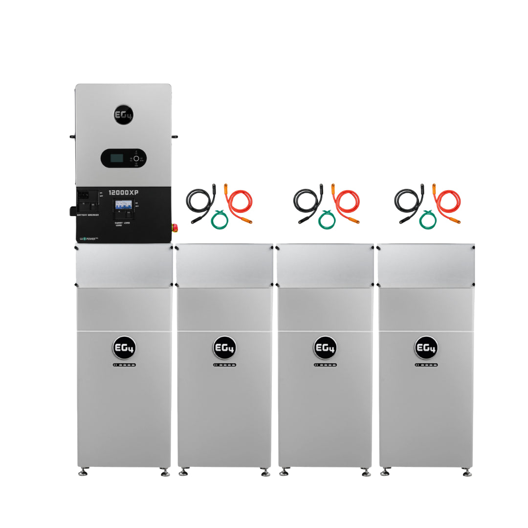 🔋Kit Solar (Backup) EG4 12000XP con Baterías LFP Outdoor (16–64 kWh)-PR