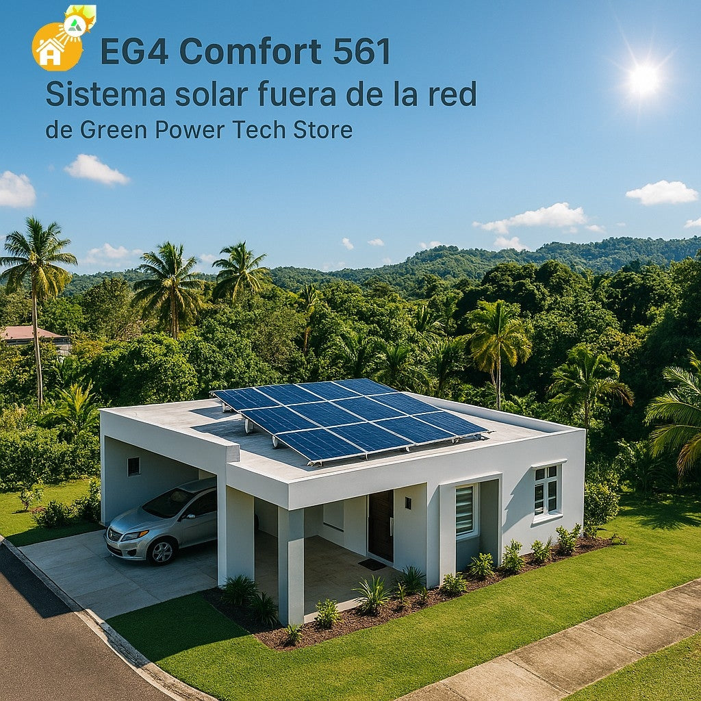 🌞 EG4 Comfort 561 | Sistema Solar 100% Fuera de la Red