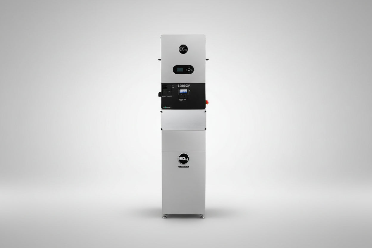 🔋Kit Solar (Backup) EG4 12000XP con Baterías LFP Outdoor (16–64 kWh)-PR