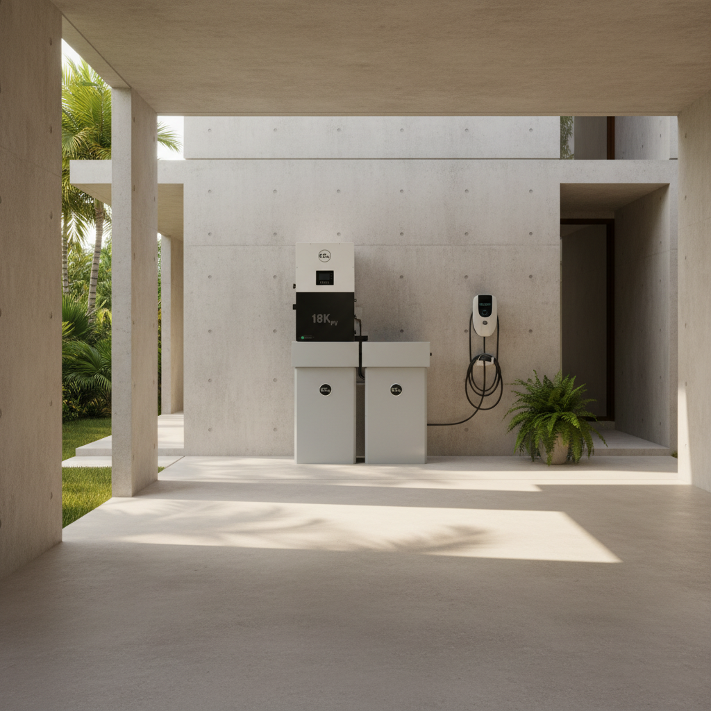 🔋Combos Backup EG4 18kPV + Baterías 14.3 kWh All-Weather