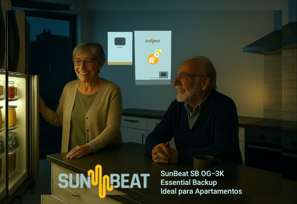 SunBeat SB OG-3K Essential Backup | Ideal para Apartamentos