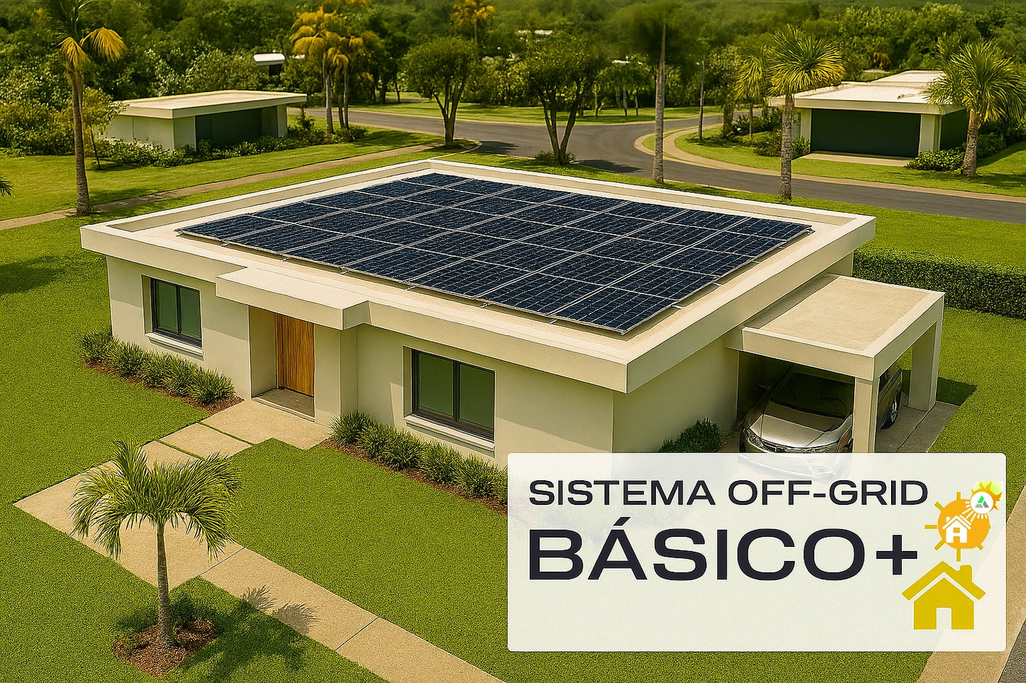 🔋 Sistema de Energía Solar Fuera de la Red EG4 Autonomía Total 28.6kWh | BÁSICO+