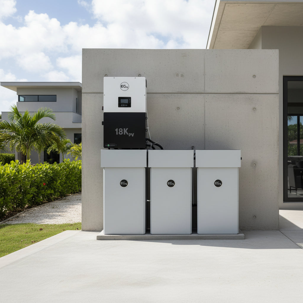 🔋Combos Backup EG4 18kPV + Baterías 14.3 kWh All-Weather