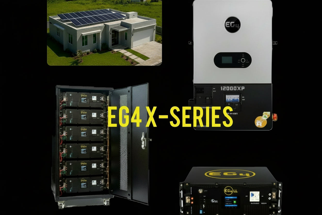 ☀️ EG4 X-12000XP-30.72kWh-10.68kW PV  | Sistema Solar Autoconsumo