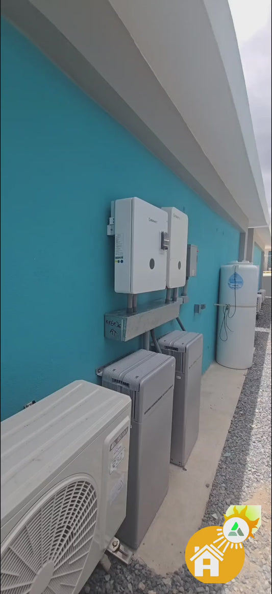 🔋Sistema de Respaldo de Alta Capacidad Growatt 11.4kW High‑Voltage + 2× LG 16H Prime (32 kWh)