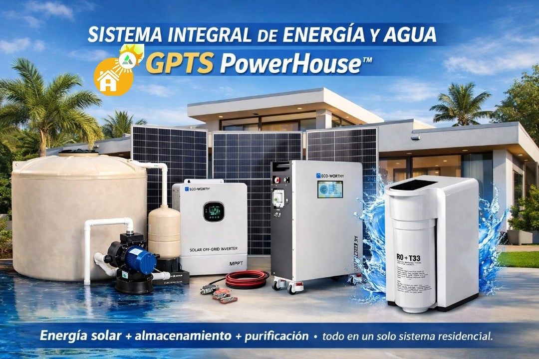 Estación de Generación y Respaldo de Energía de 16.1 kW con Sistema de Almacenamiento y Filtración de Agua Avanzado™
