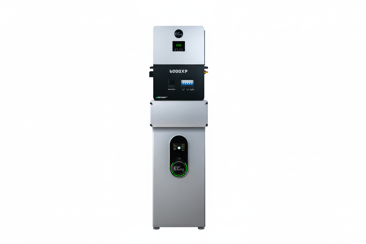 Sistema de respaldo de alta capacidad EG4 de 6kW + batería de 14.3kWh para apartamentos u oficinas 3